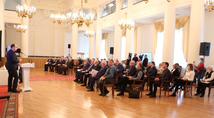 В колонном зале Дворянского собрания, прошло расширенное заседание Тульского областного Союза работодателей